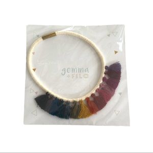 Gemma + Filo Tassel Necklace
